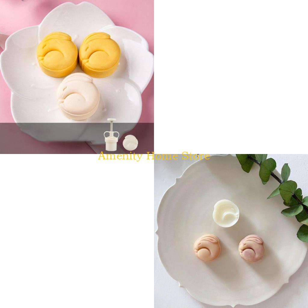 Bunny Cake Mold - F26C форма для лунного пирога, фестиваль
