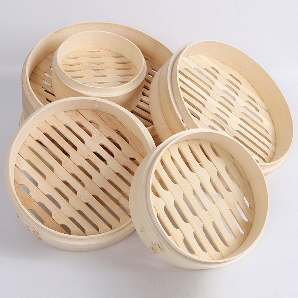 Bao Steamer Bamboo - Китайская корзина для пароварки Бамбуковая корзина