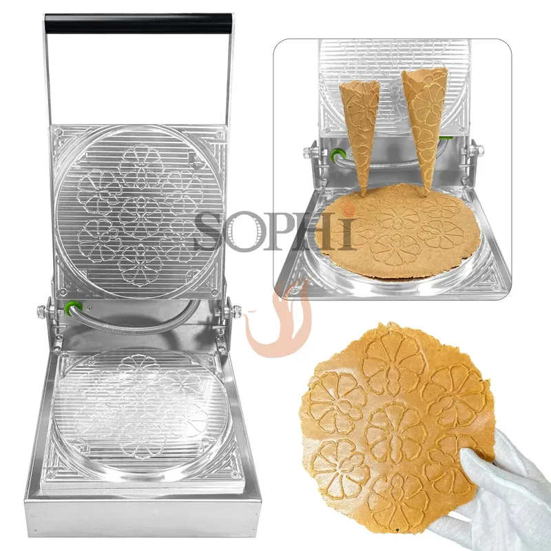 Waffle Cone Maker - Профессиональная коммерческая машина для изготовления вафельных