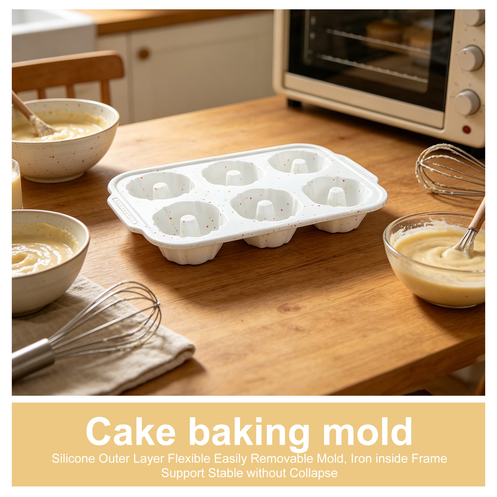 2 шт. силиконовых форм для вып – обзор и цена Donut Mold Silicone
