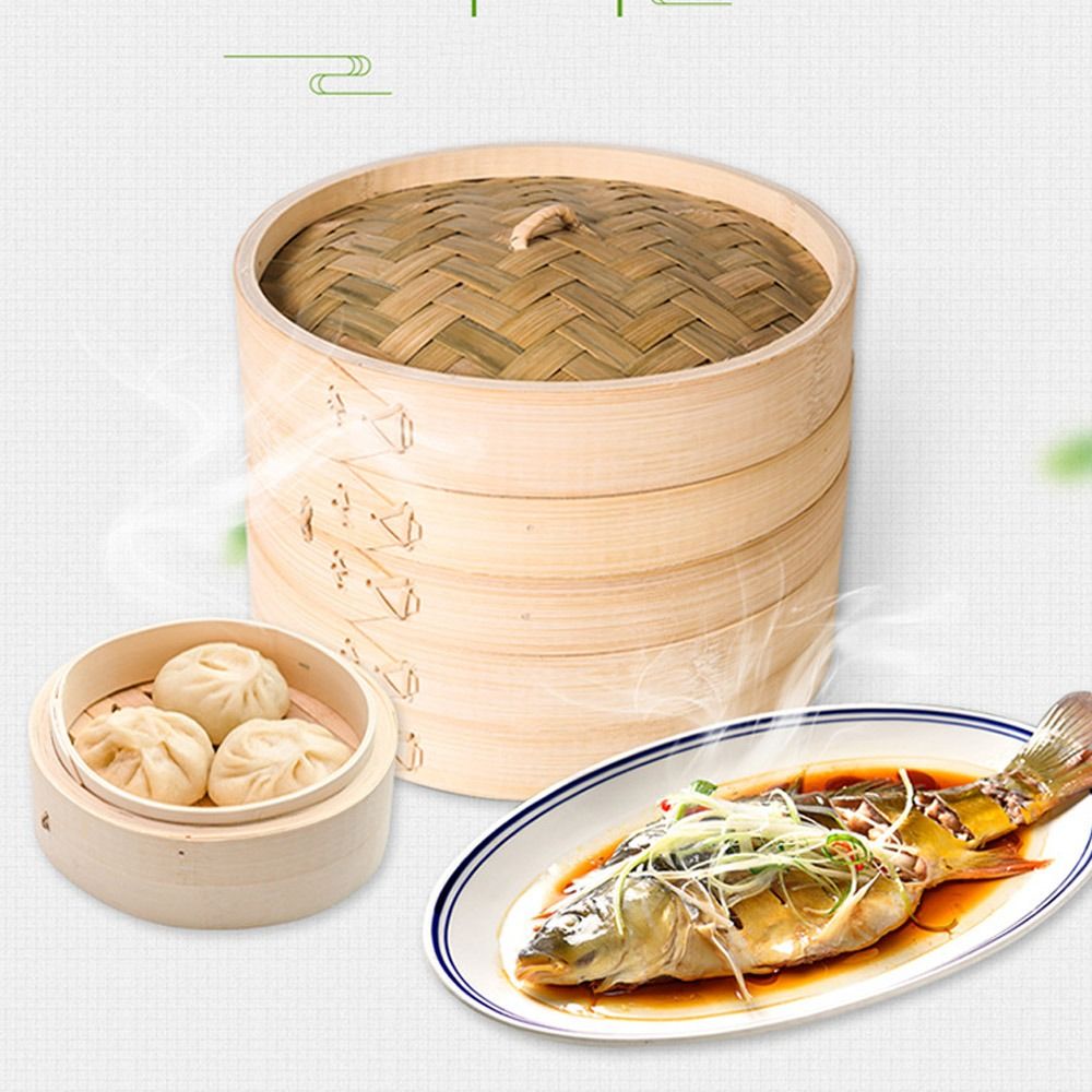 Китайская пароварка, бамбукова – обзор и цена Bao Steamer Bamboo