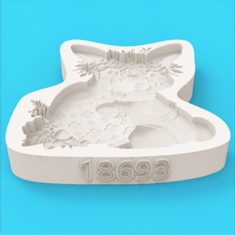 Силиконовая форма для выпечки  – обзор и цена Bunny Cake Mold