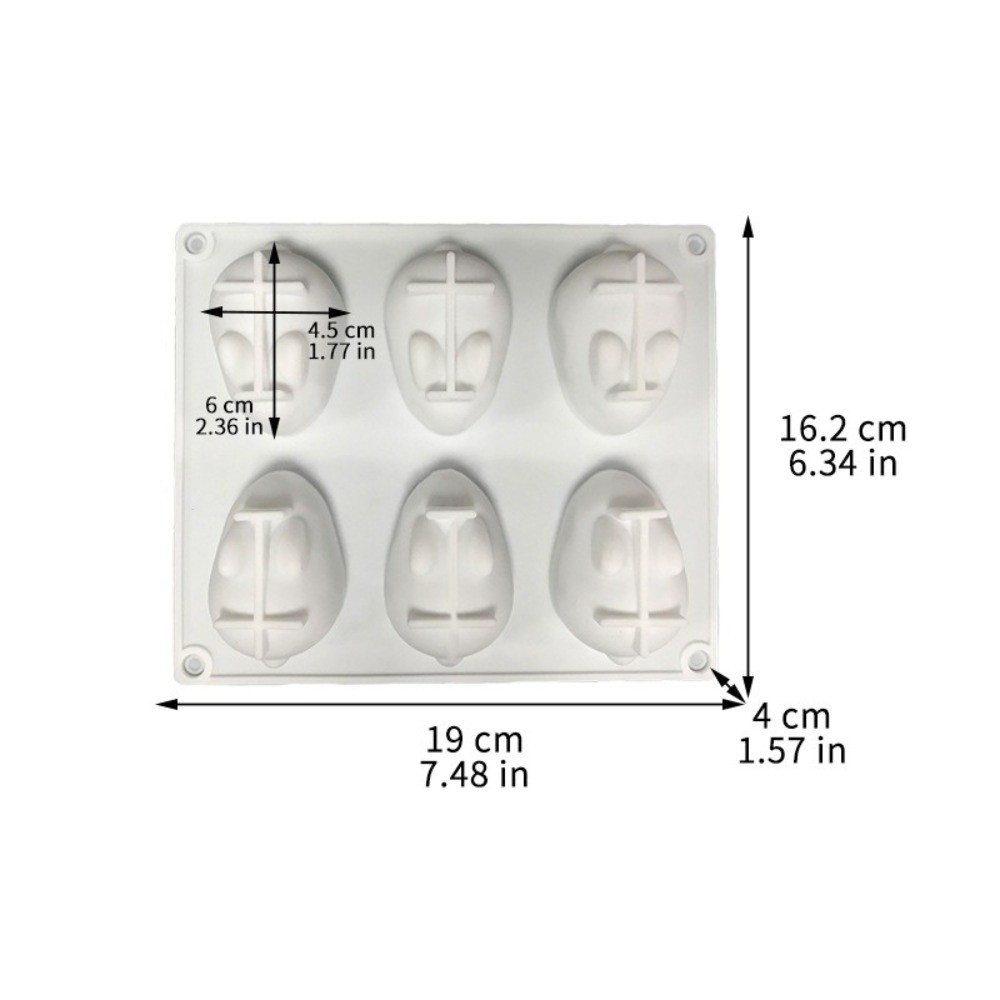 Гибкие силиконовые 3D-формы дл – обзор и цена Bunny Cake Mold