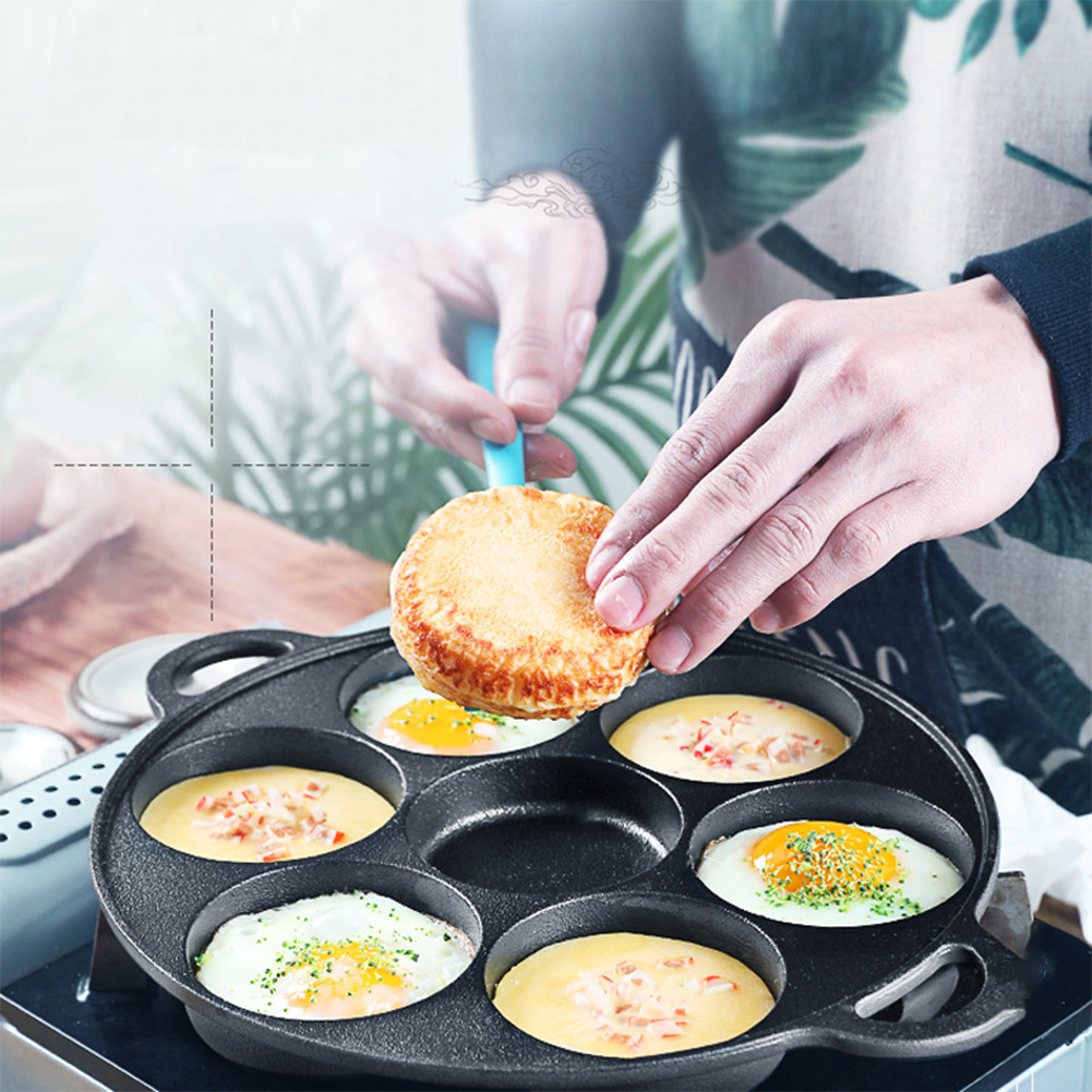 Чугунная сковорода с 7 отверст – обзор и цена Egg Waffle Pan
