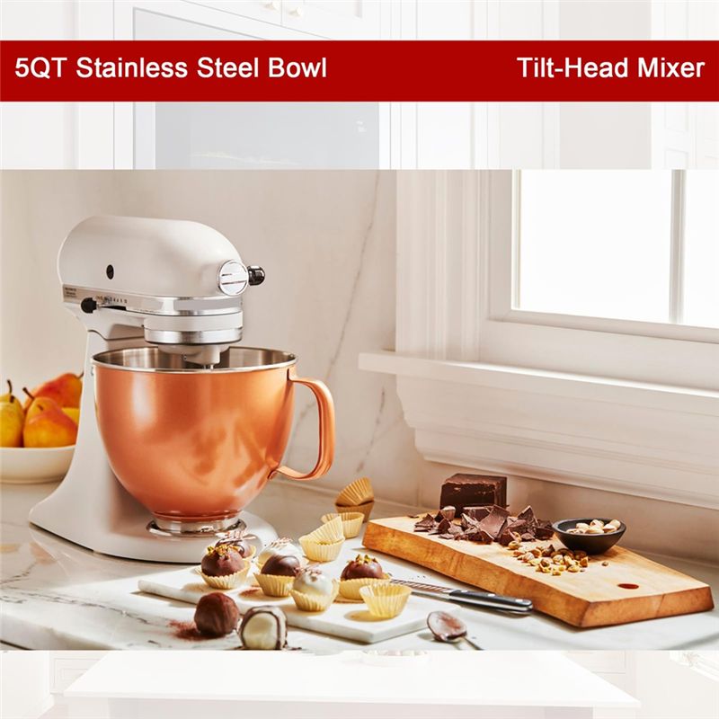 Чаша-миксер A27F-5 QT из нержа – обзор и цена Kitchenaid Mixer Artisan 5Qt