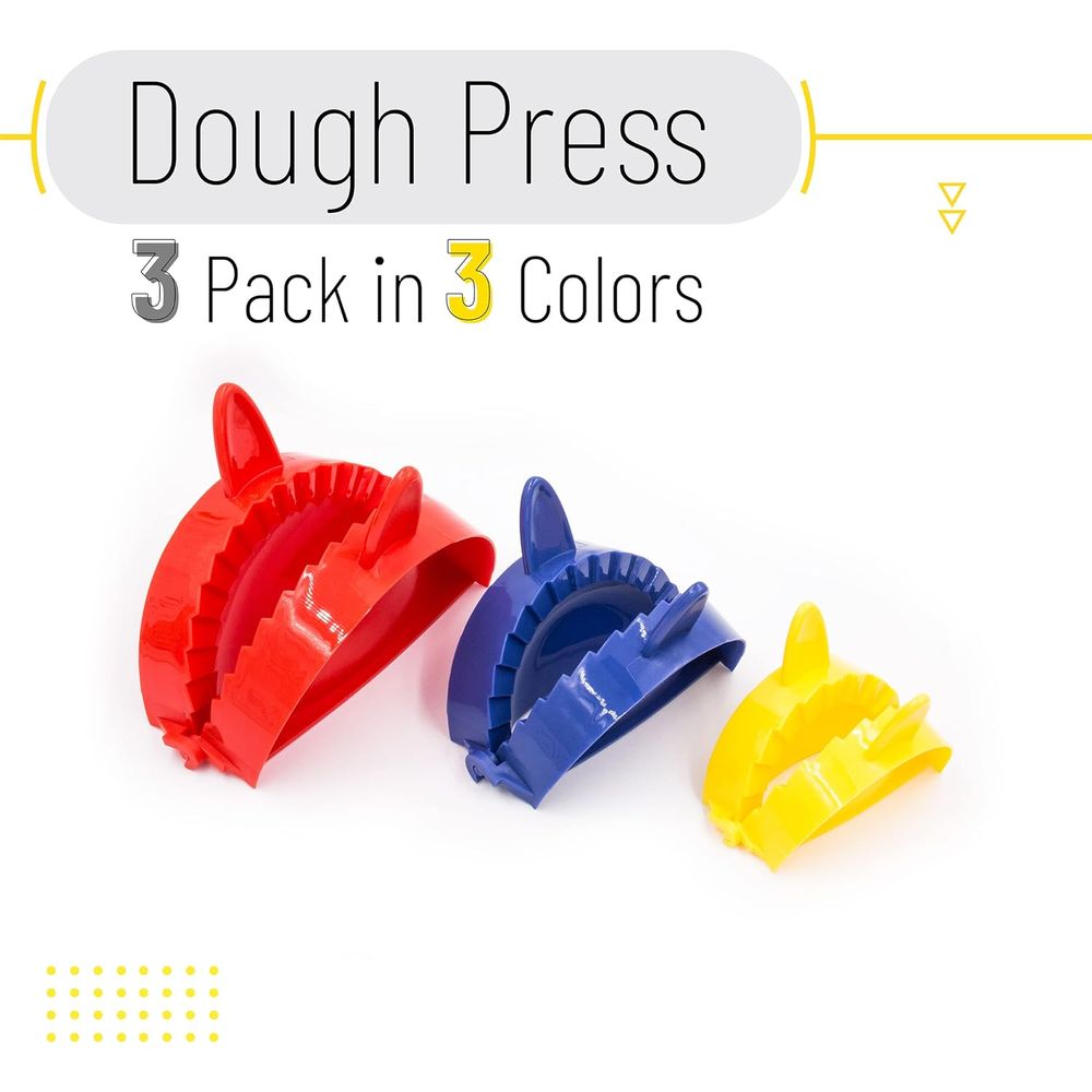 Набор из 3-х прессов для теста – обзор и цена Dumpling Press Set
