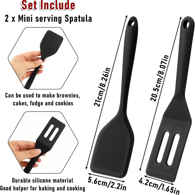 2 шт., мини-силиконовые сервир – обзор и цена Okonomiyaki Spatula