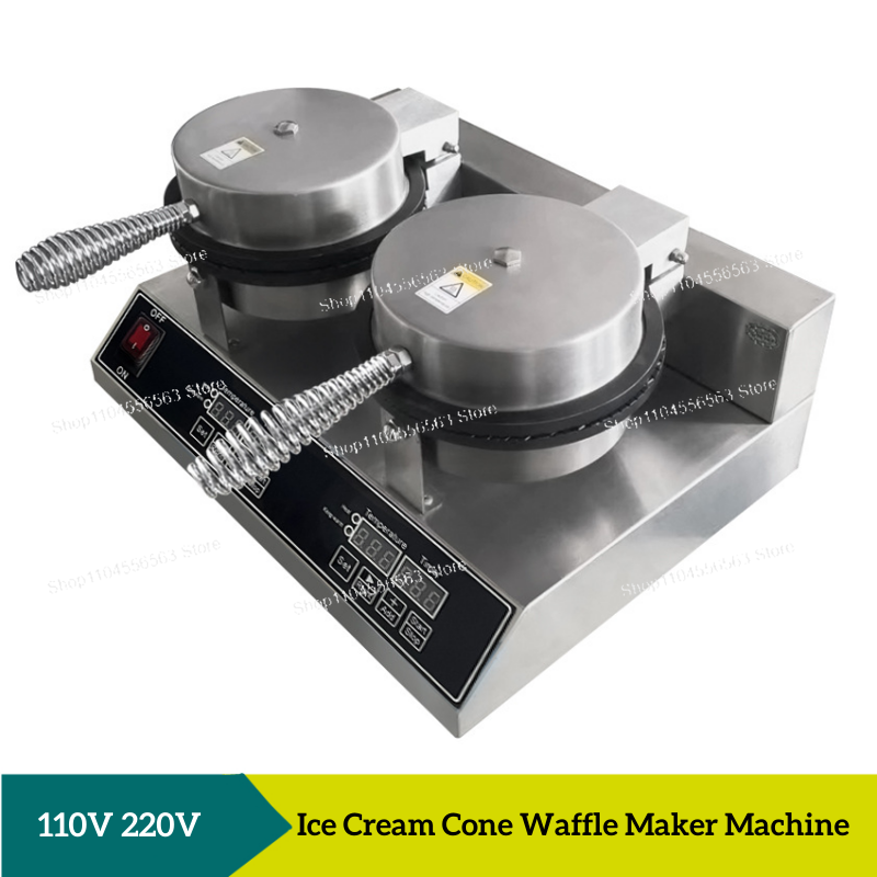 220 В машина для приготовления – обзор и цена Waffle Cone Maker