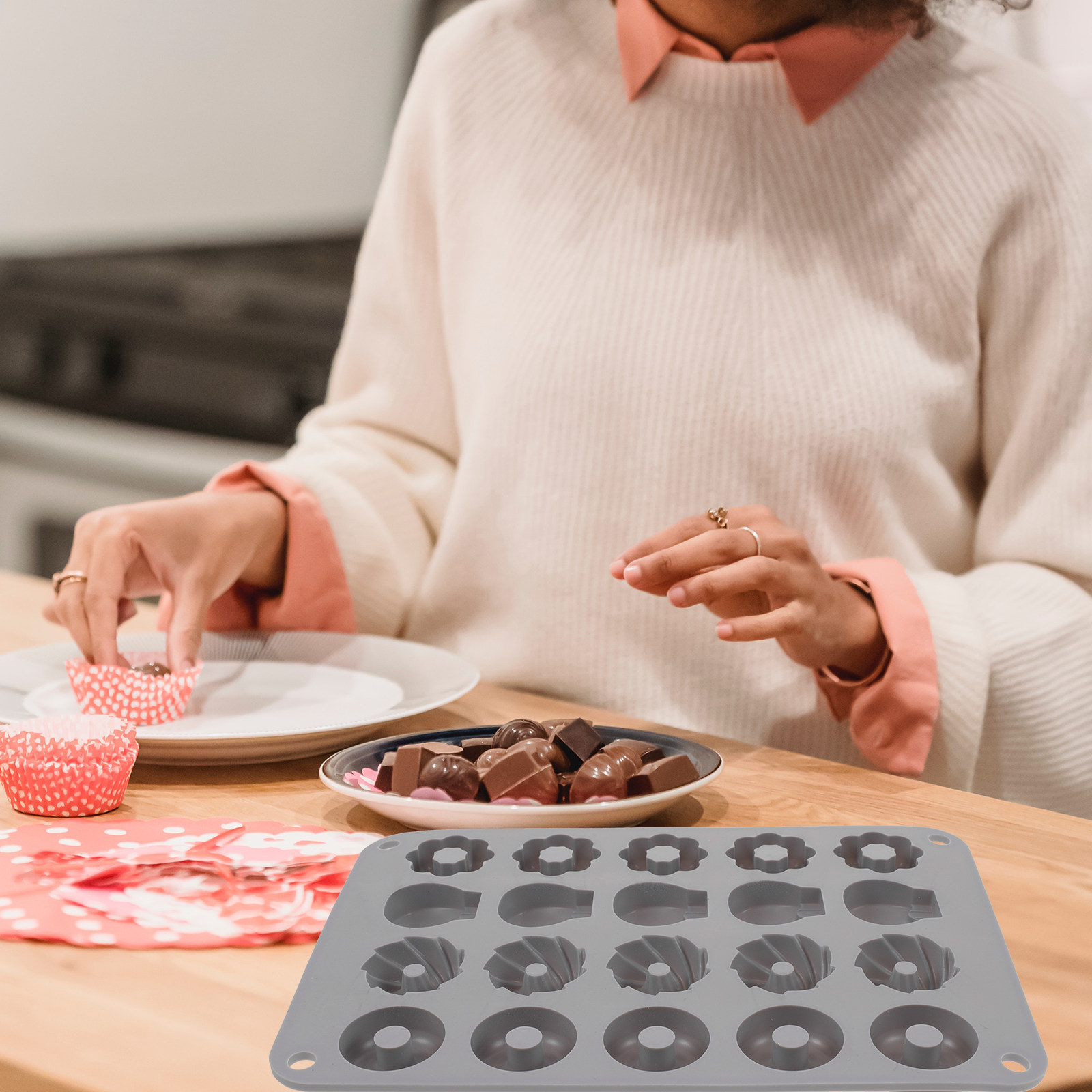 Силиконовая форма для шоколадн – обзор и цена Donut Mold Silicone
